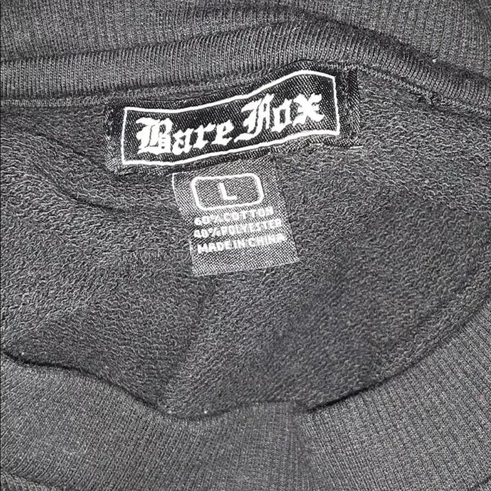 Bare Fox Sweatshirt Size L - Picture 3 of 3